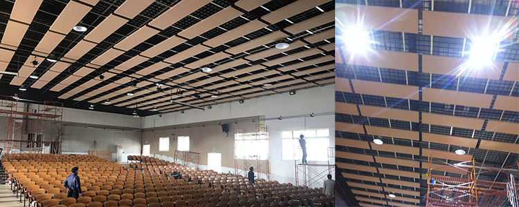 韶關(guān)中學(xué)禮堂吸音工程 韶關(guān)中學(xué)禮堂吸音工程