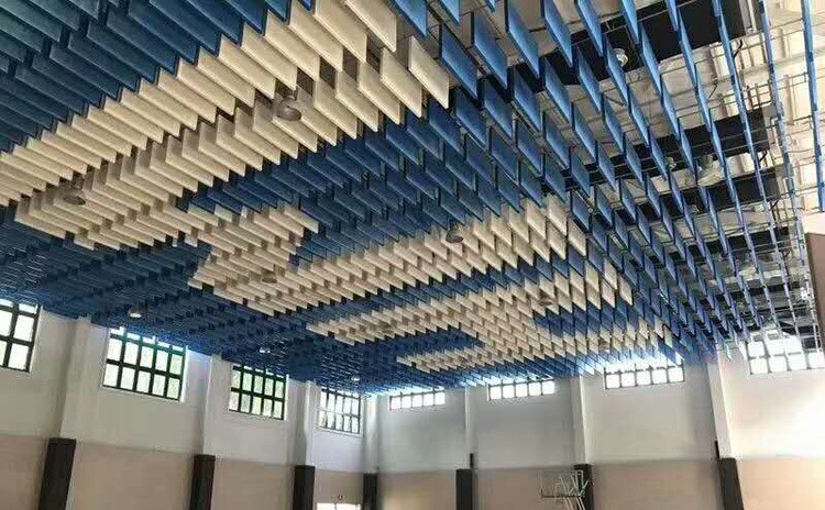 浙江舟山體育館空間吸聲體聲學(xué)工程