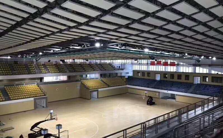 河南安陽(yáng)籃球館空間吸聲體聲學(xué)工程