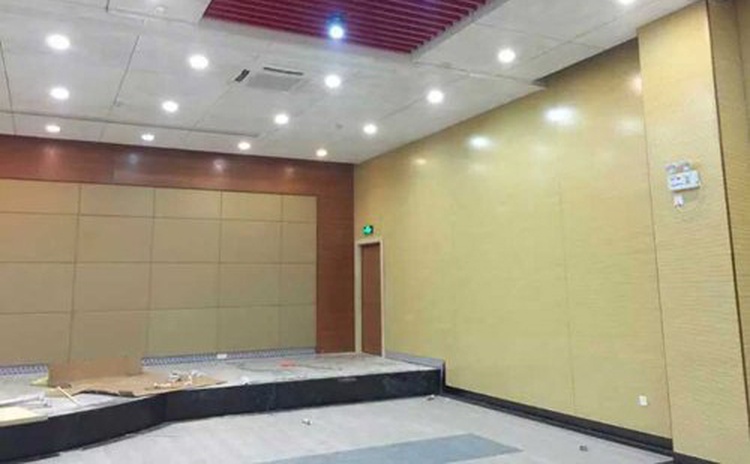 四川樂山學(xué)校會(huì)議室吸音纖維板聲學(xué)工程-3