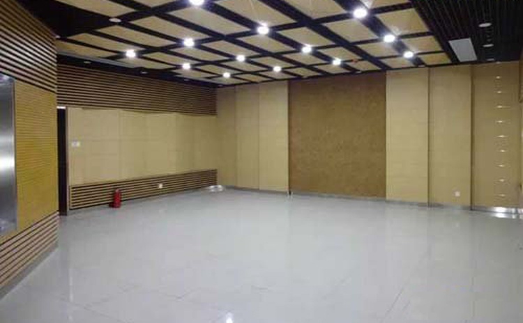 四川資陽大會議室空間吸聲體聲學工程-1